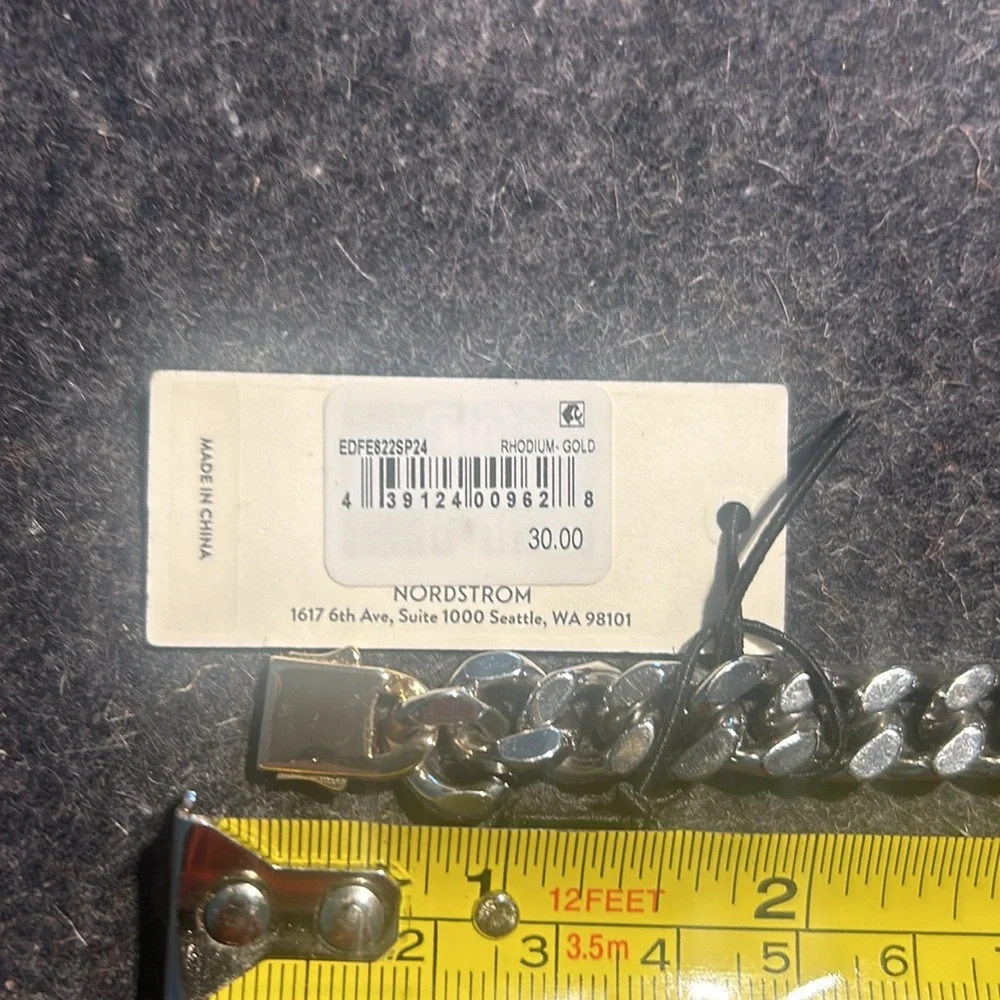 Open edit chain link bracelet gold silver - Picture 7 of 7